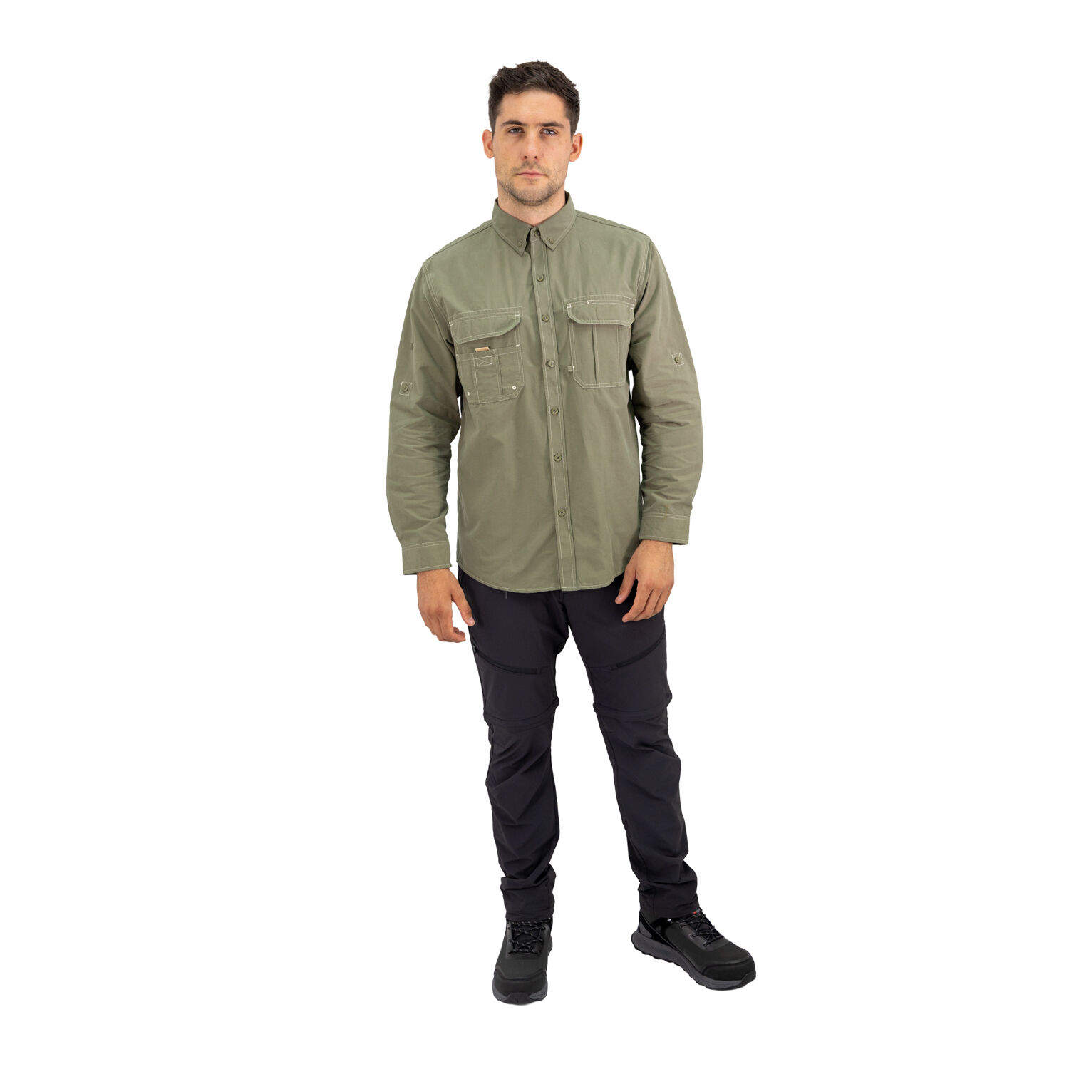 Camisa Hw Duck Dry Verde image number 4.0