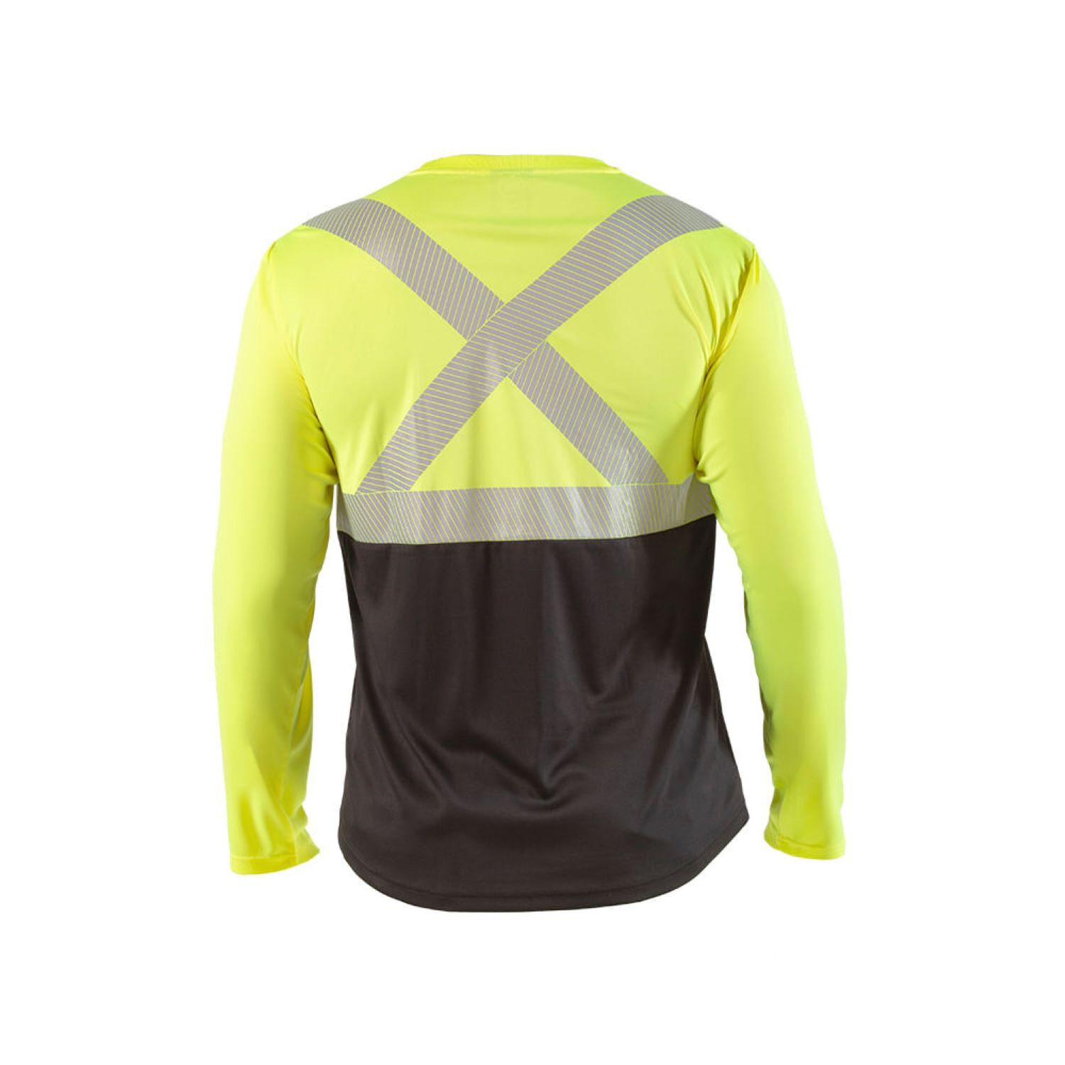 Polera Reflectiva Hw Amarillo Fluor Manga Larga image number 1.0