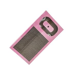 Juguete Gatos Rosa Interactivo Rascador Rectangular + Raton