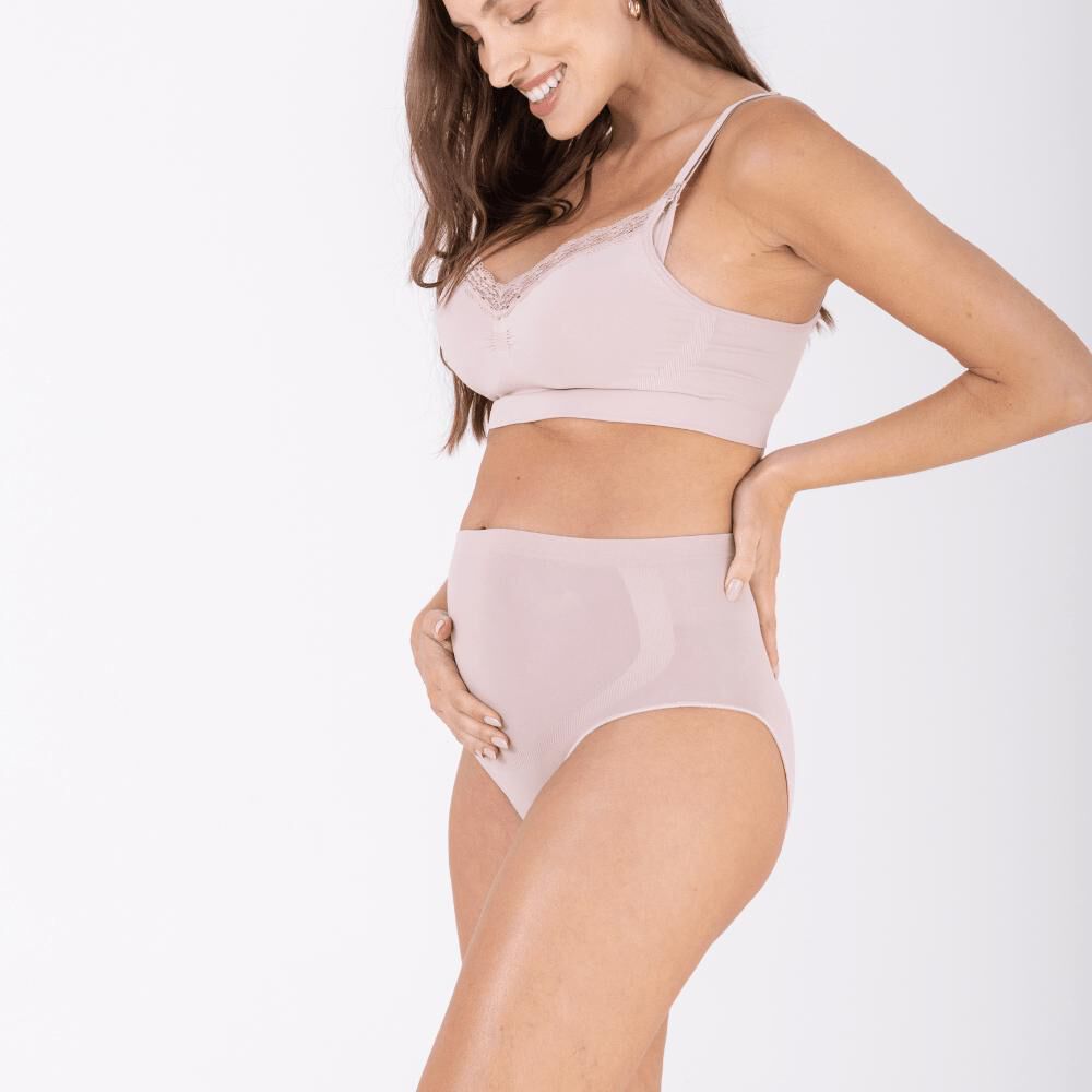 Calzón Embarazada Sin Costura Palo Rosa 2rios image number 0.0