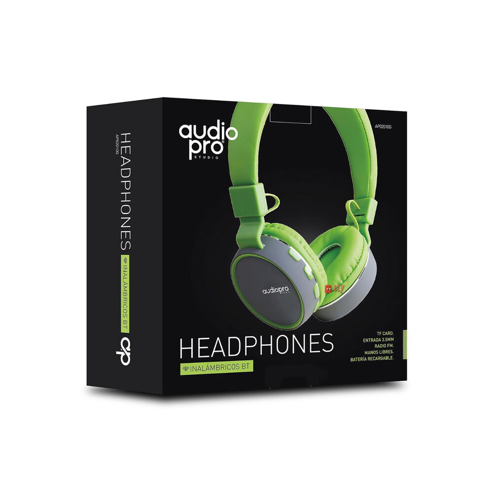 Audífonos Con Conexión Bluetooth Y Auxiliar Color Rojo - Ps image number 1.0