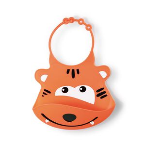 Babero De Silicona Multikids Baby Leon Bb042