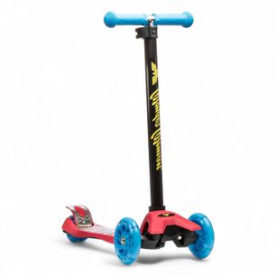 Scooter Infantil Reforzado Mujer Maravilla Dc Comics 4 Rueda