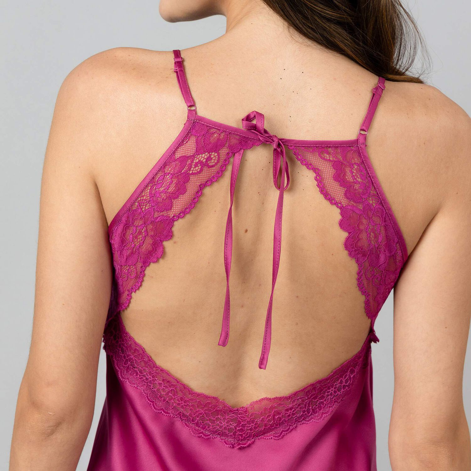 Camisola Encaje Y Satin 33596-223 image number 3.0