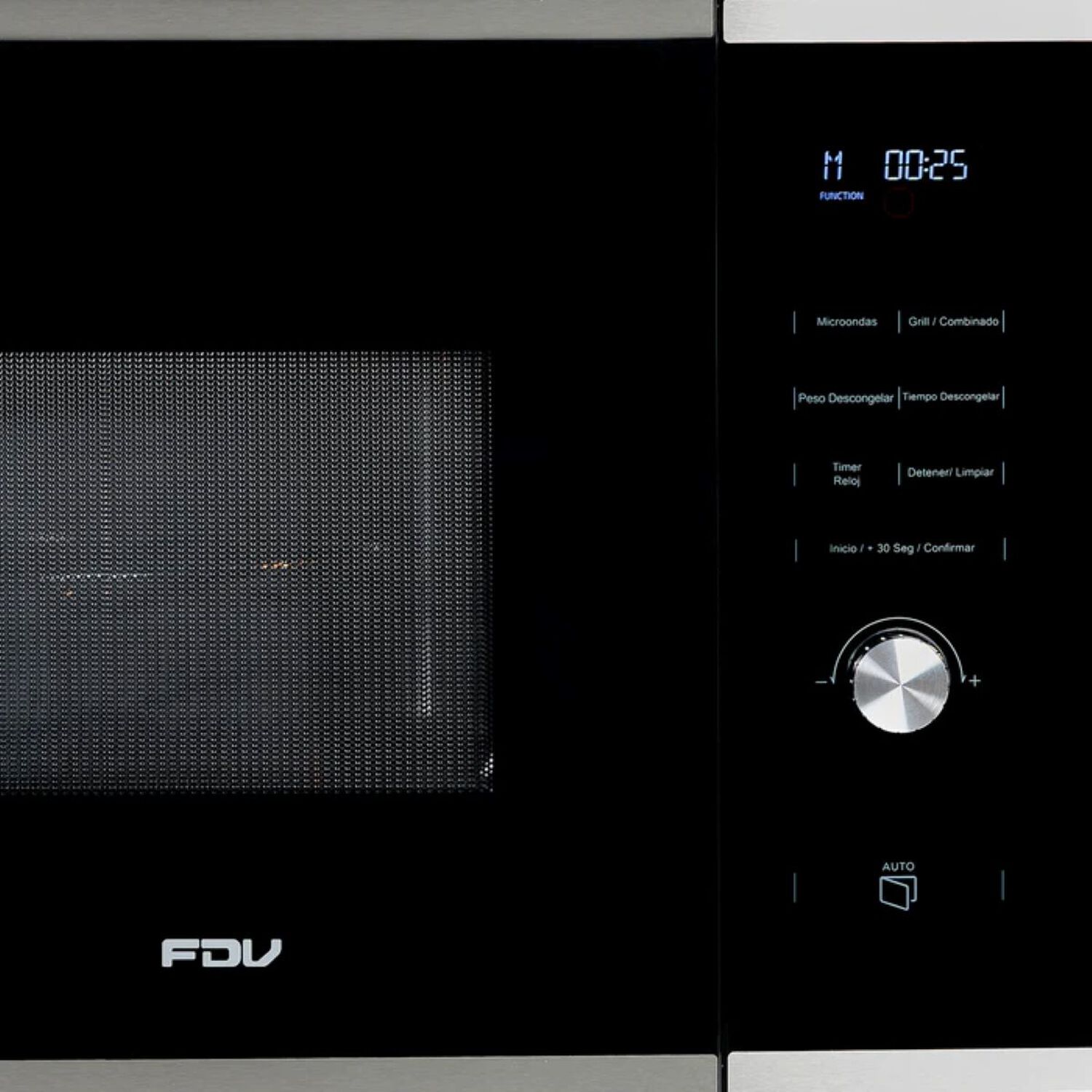 Microondas Empotrado Fdv Deluxe Black Pro - 25 Litros image number 3.0