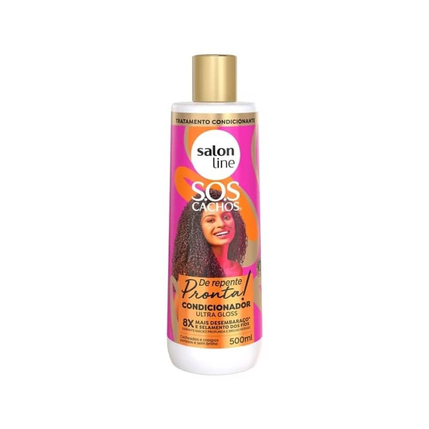 Sos Acondicionador Ultra Gloss Pronta 500ml Salon Line image number 0.0