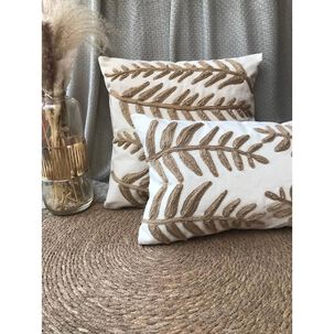 Cojin Con Detalles En Yute 30x50cm - Espiga