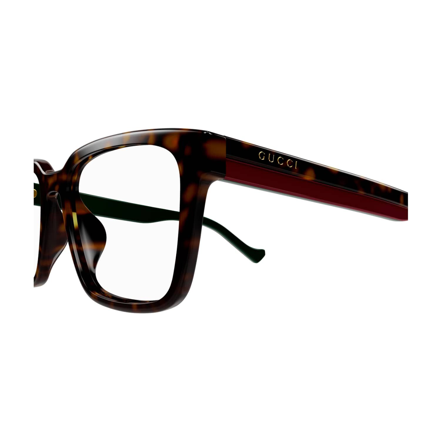 Lentes &Oacute;pticos Shiny Dark Havana Gucci image number 2.0