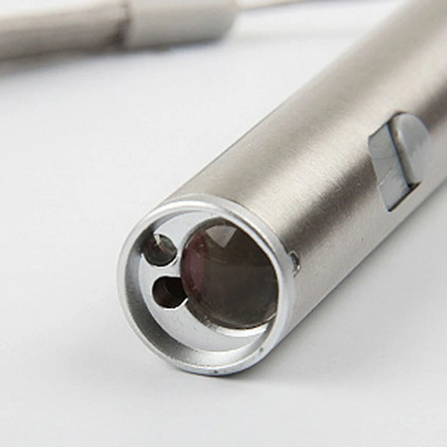 Linterna Tipo Lapiz Led 3 En 1 Aluminio Led Luz Uv Ultravioleta Pilas Aaa Inclu&iacute;das Laser image number 3.0