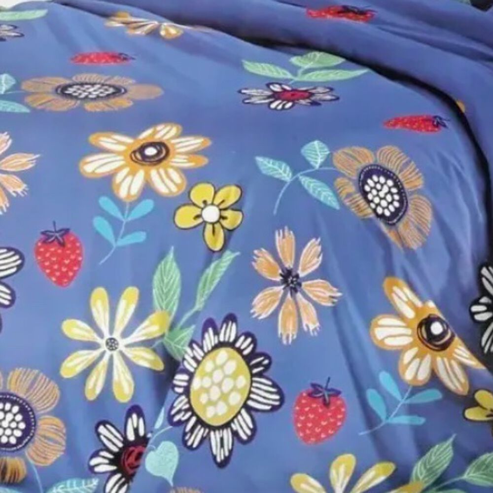 Juego De S&aacute;banas 2 Plazas Estampadas 4 Piezas image number 1.0