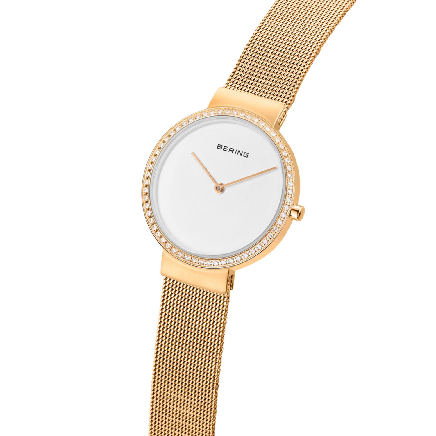 Reloj An&aacute;logo Mujer Bering Dorado 14531-330 image number 1.0