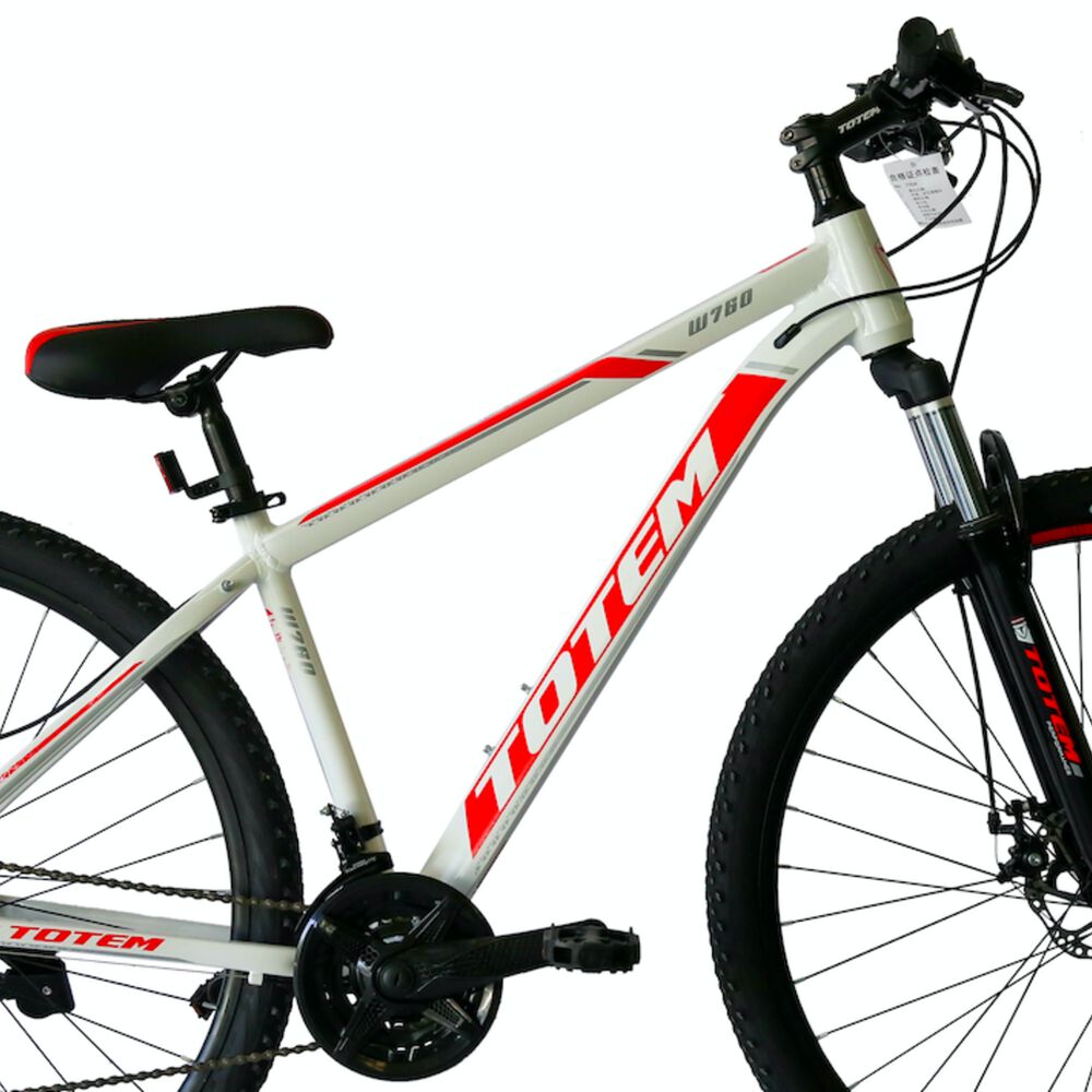 Bicicleta Totem Mtb Aro 29*17 Mod W760 Color Blanco image number 3.0