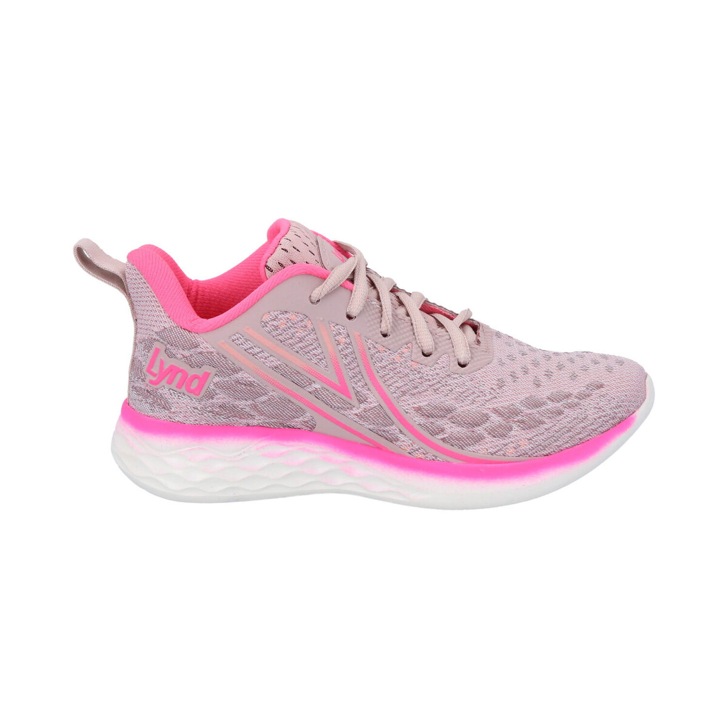 Zapatilla Infantil Progressive Rosa Lynd image number 3.0