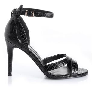 Sandalia Mujer Via Uno Black