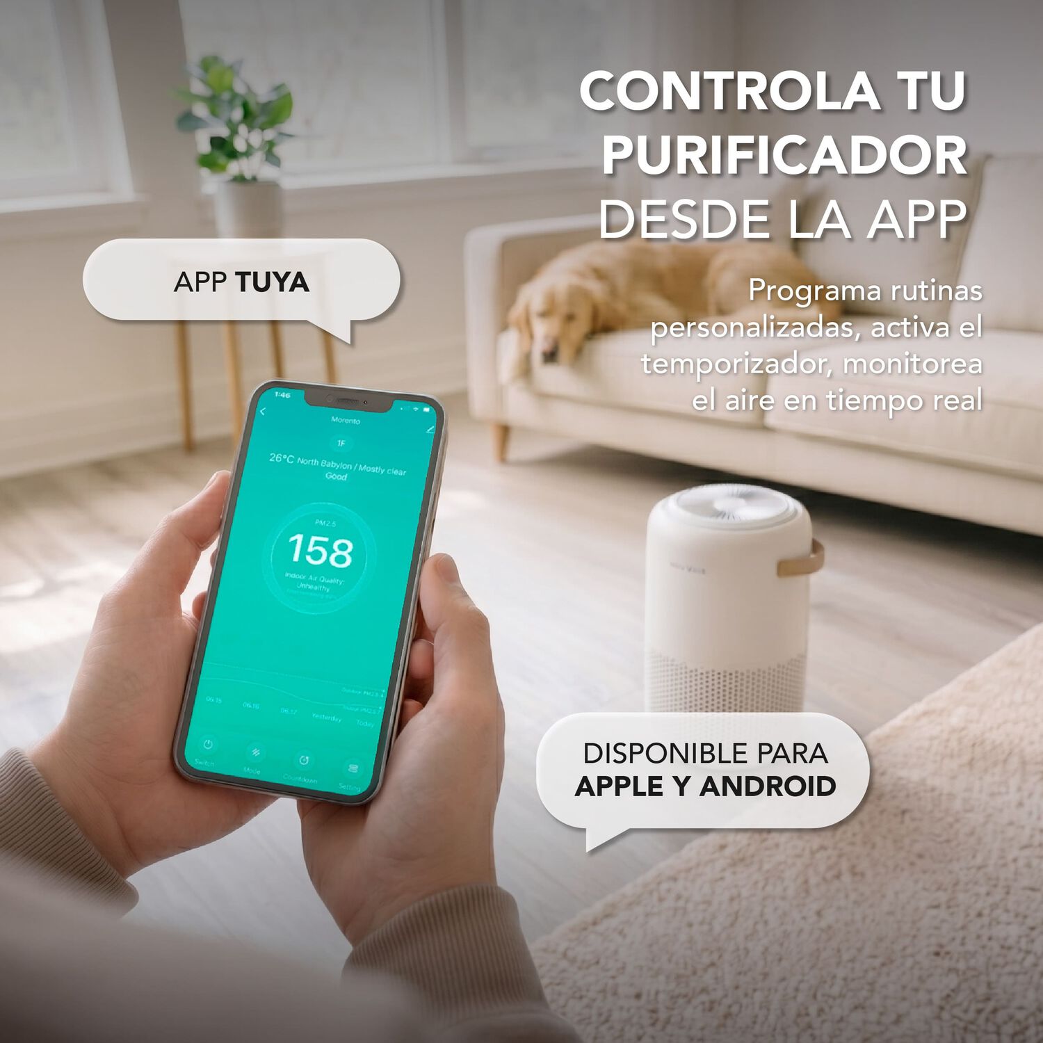 Purificador De Aire Mouvair Vital image number 4.0