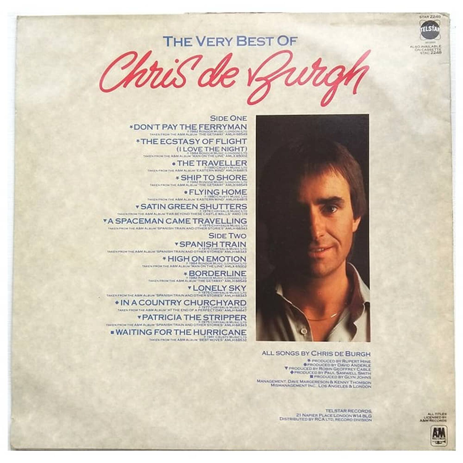 Chris De Burgh - Very Best | Vinilo Usado image number 1.0