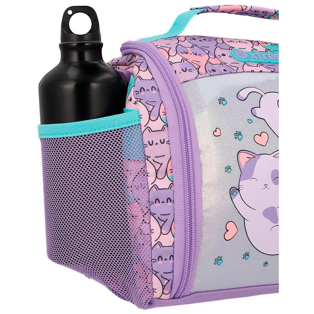 Lonchera T&eacute;rmica Xtrem Break 3.0 6xt Gatos Lila image number 6.0