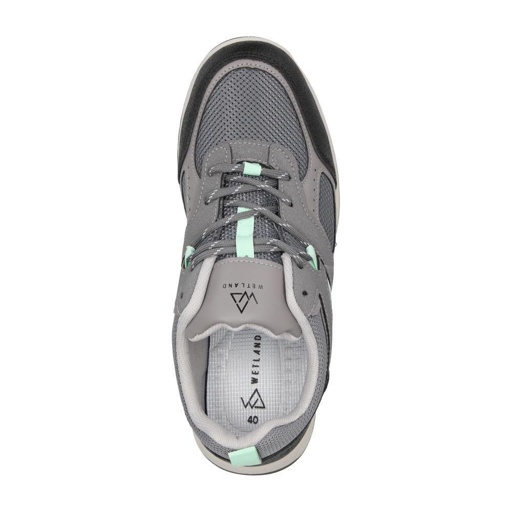 Zapatilla Urbana Mujer Wetland Grey image number 4.0