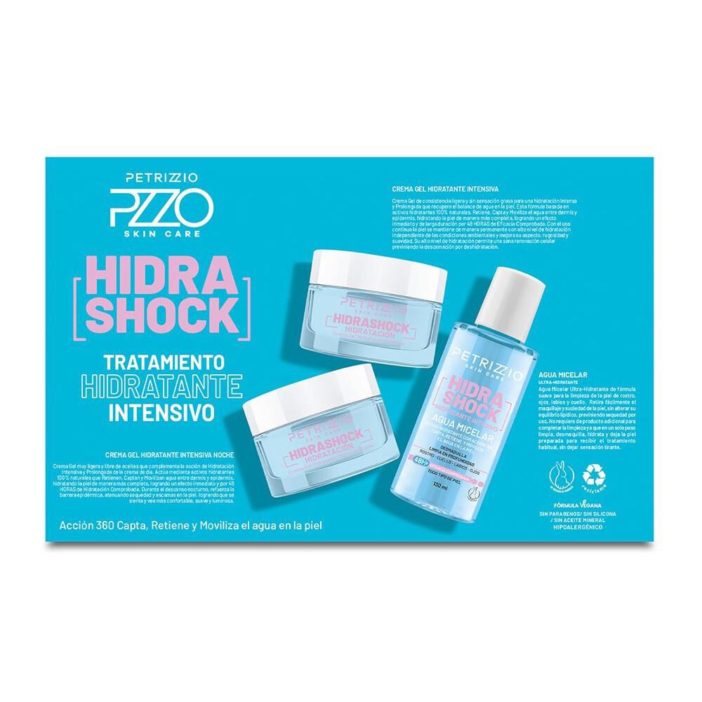 Tripack Tratamiento Hidratante Intensivo Hidrashock Petrizzio image number 2.0