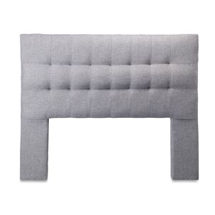 Respaldo Alicante Con Patas Tela 2 Plazas Gris