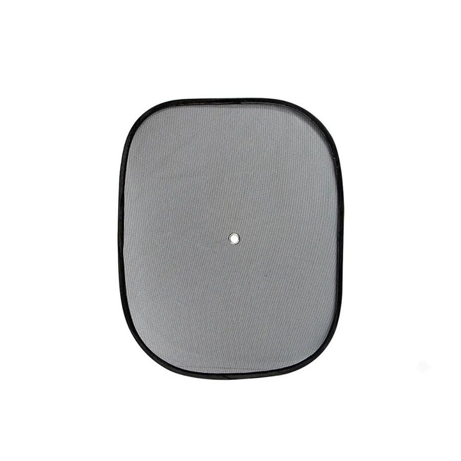 Protector Solar Lateral Para Auto Malla Negra Con Ventosa 44x36cm image number 0.0