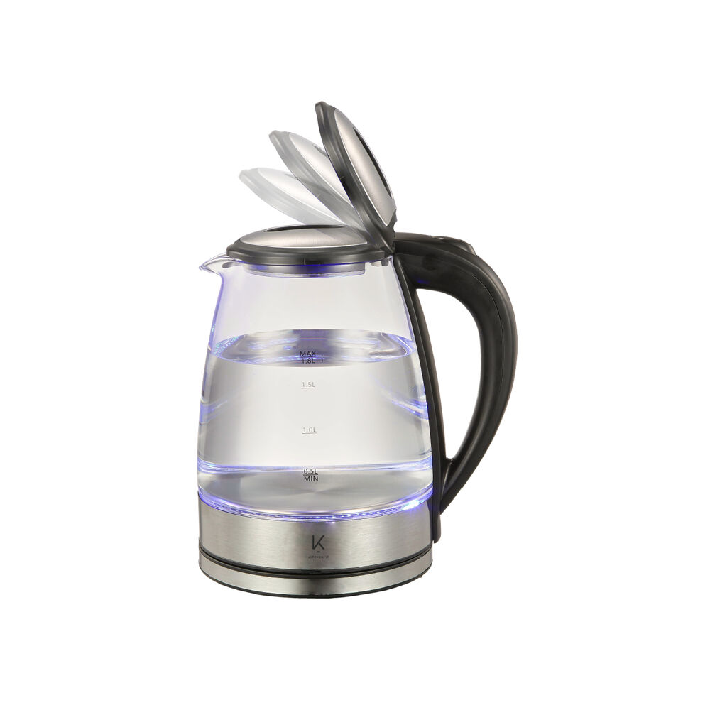 Hervidor Glass Edition 1.8 Litros Kitchen-it image number 1.0