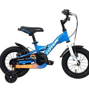 Bicicleta Totem Infantil Aro 12 Rock-x Color Azul