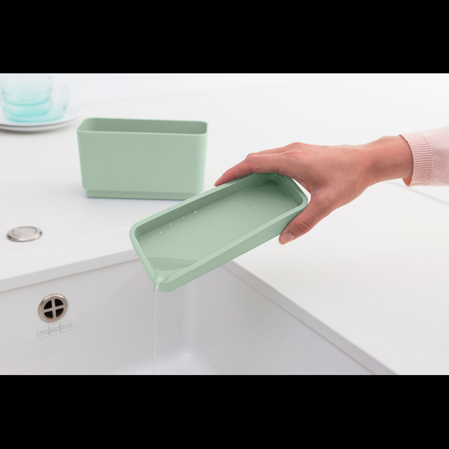 Organizador Para Lavaplatos Sinkside Jade Green image number 3.0