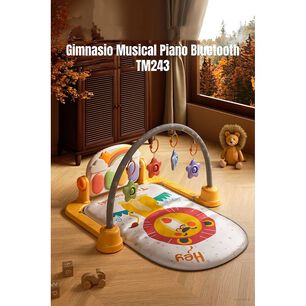 Gimnasio Musical Piano Con Bluetooth 3 En 1 Tm243 Lubabycas