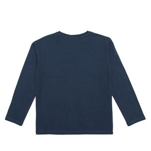 Polera Manga Larga Niño Bubblegummers Igor Azul