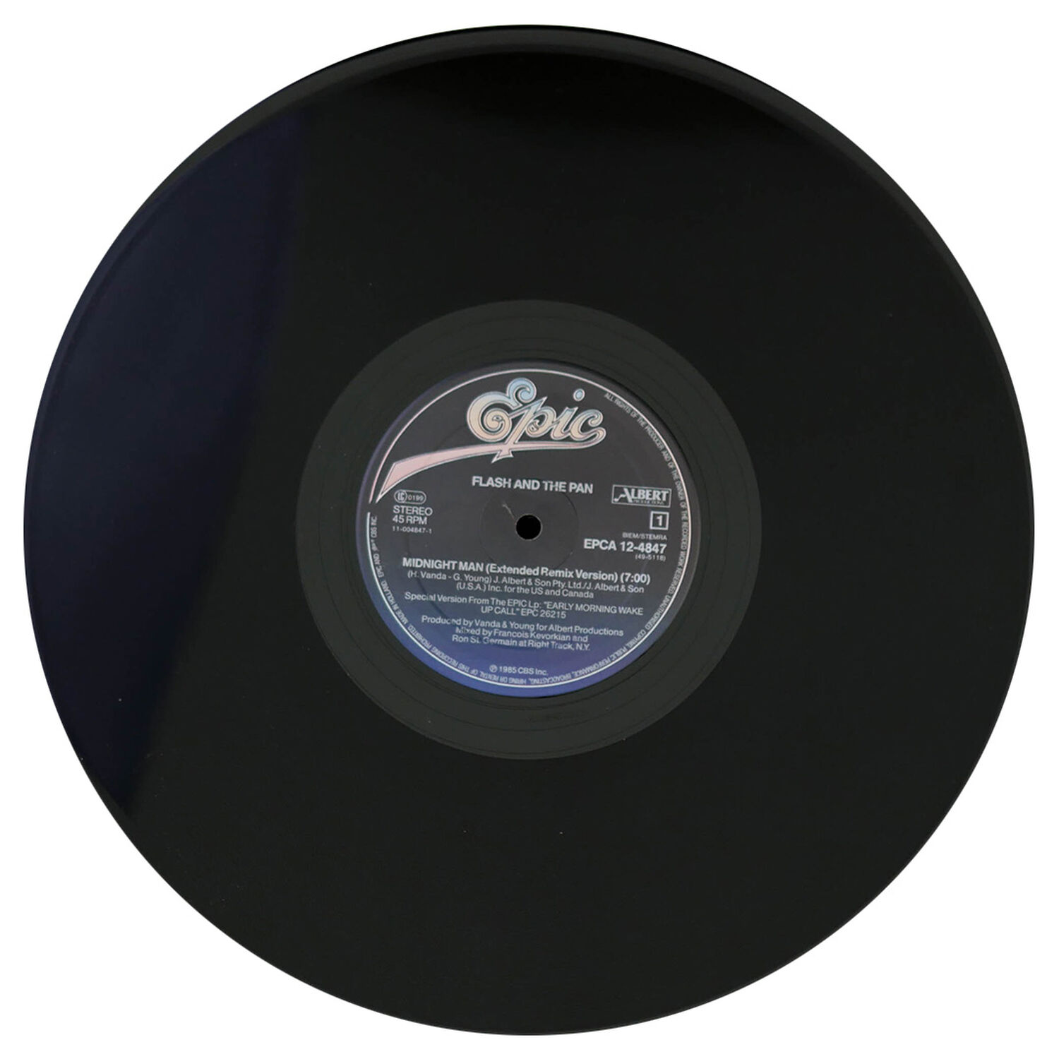 Flash And The Pan - Midnight Man (extended Remix Version) | 12" Maxi Single Usado image number 2.0
