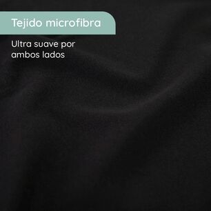 Sabanas 1.5 Plazas Microfibra 300 Hilos Negro
