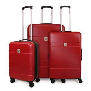 Set 3 Maletas Bora S+m+l Roja-negra Nautica