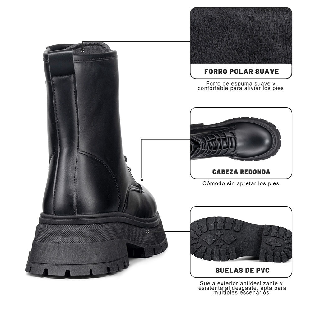 Botin Casual Mujer Plataforma Weide Sl30 image number 8.0