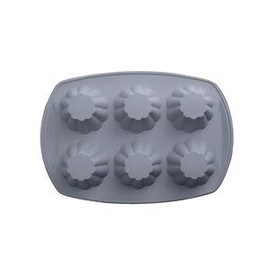 Molde De Silicona 29x20cm Para Hornear Con Figura De Cupcake