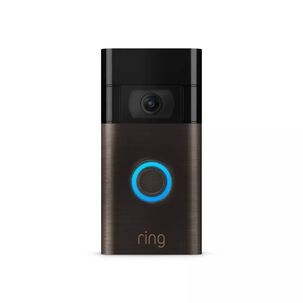Timbre Ring Negro Battery Doorbell