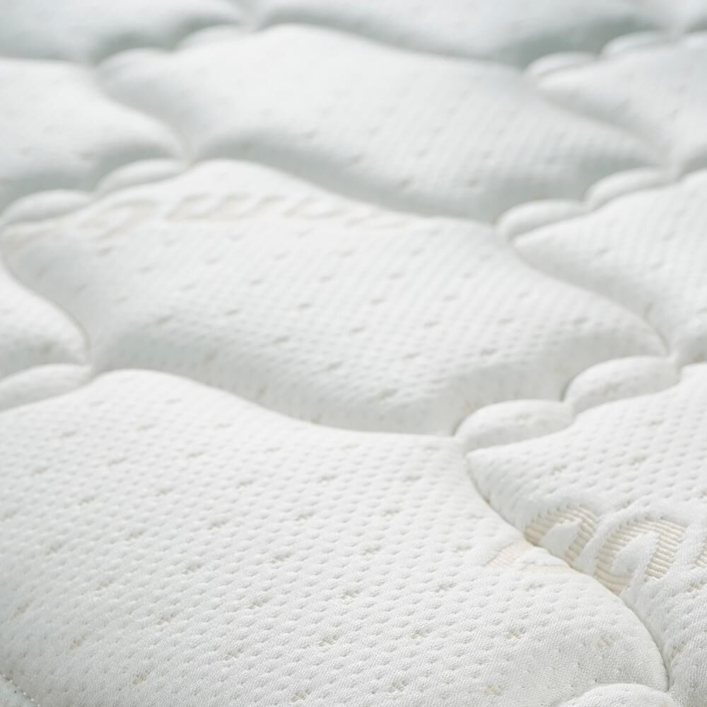 Cama Europea Celta Bamboo / 1.5 Plazas / Base Normal + Set De Maderas + Textil image number 3.0