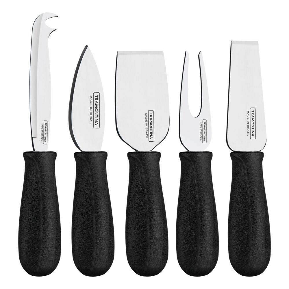 Juego Para Quesos Tramontina Harmoniza Acero Inox. 5 Piezas image number 1.0