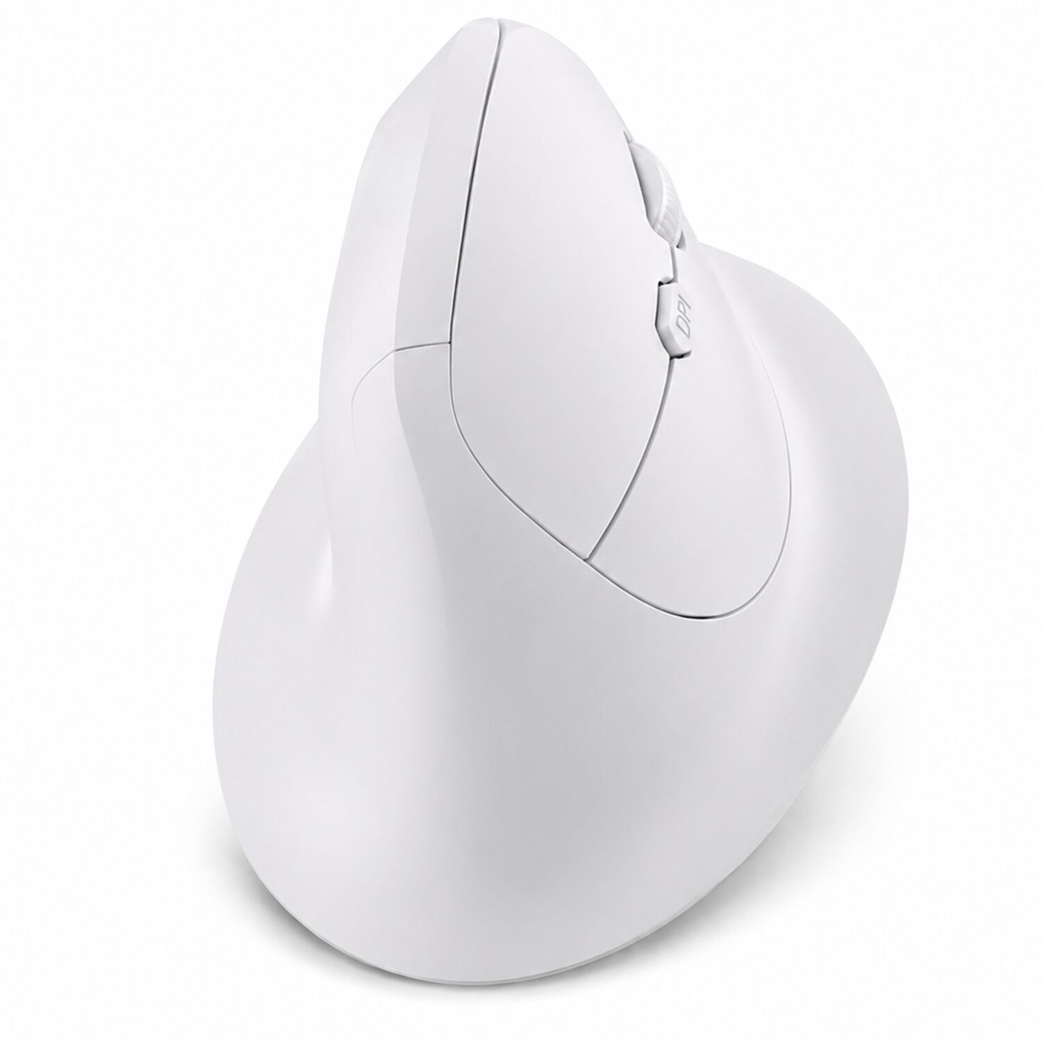 Mouse Vertical Ergon&oacute;mico Dual Wireless Recargable Blanco image number 1.0