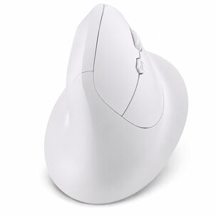 Mouse Vertical Ergon&oacute;mico Dual Wireless Recargable Blanco