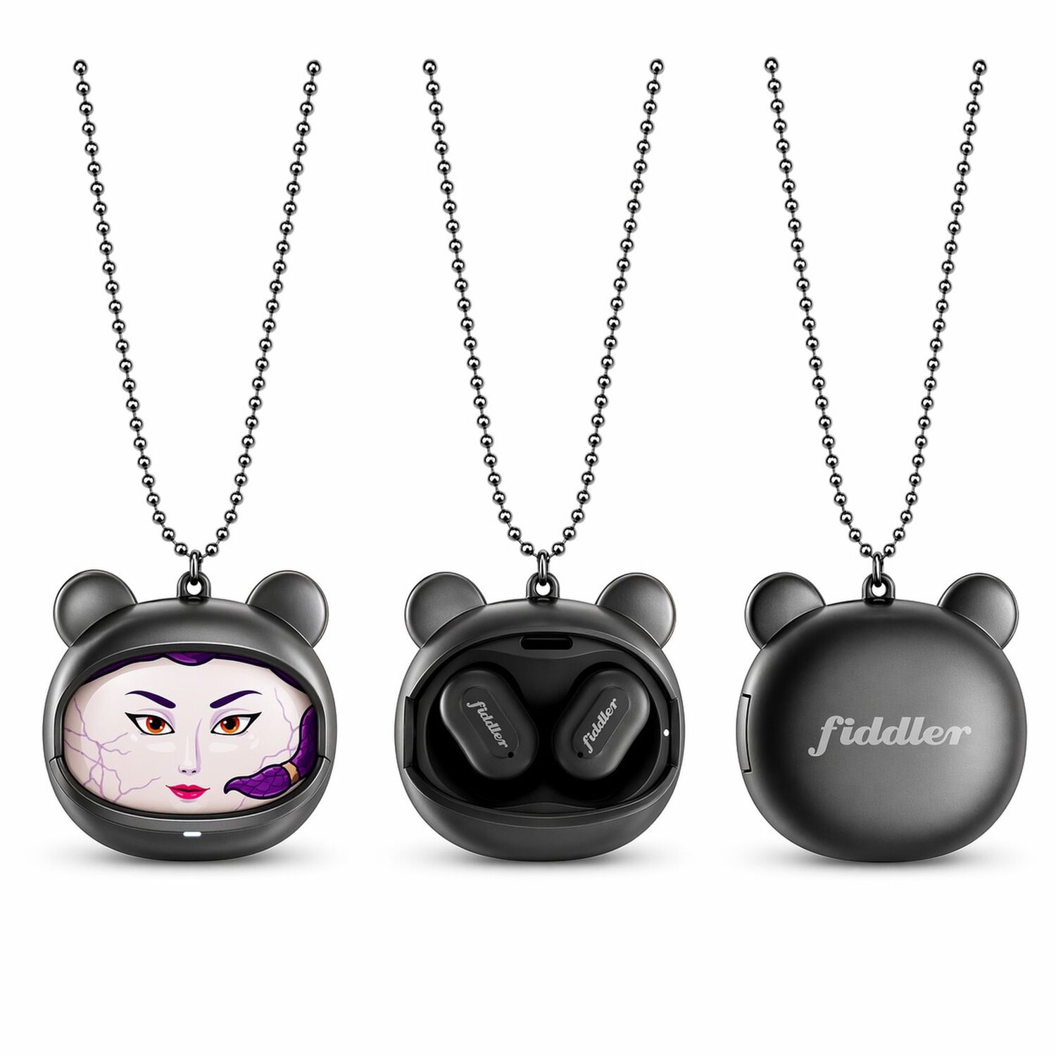 Aud&iacute;fonos Bluetooth Guerreras K-pop Rolling Face Demon image number 7.0