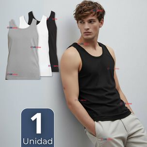 Camiseta Sin Manga B&aacute;sica Suave 100% Algod&oacute;n Colores Surtidos Ni&ntilde;o