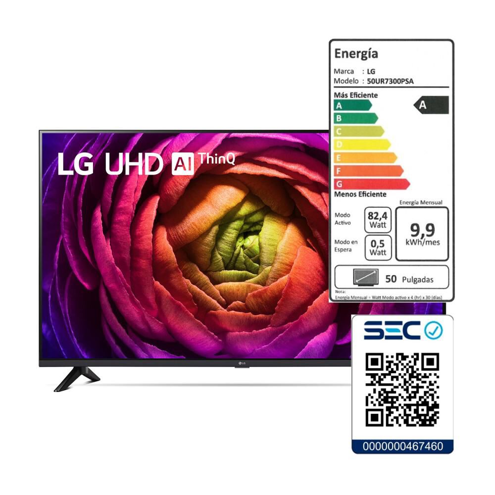 Led 50" LG 50UR7300PSA / Ultra HD 4K / Smart TV image number 10.0