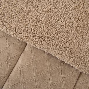 Plum&oacute;n Sherpa Mashini Corduroy Coral / 1.5 Plazas