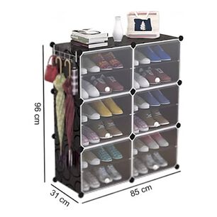 Vitrina Zapatero Con Repisas Multiuso Estante Organizador