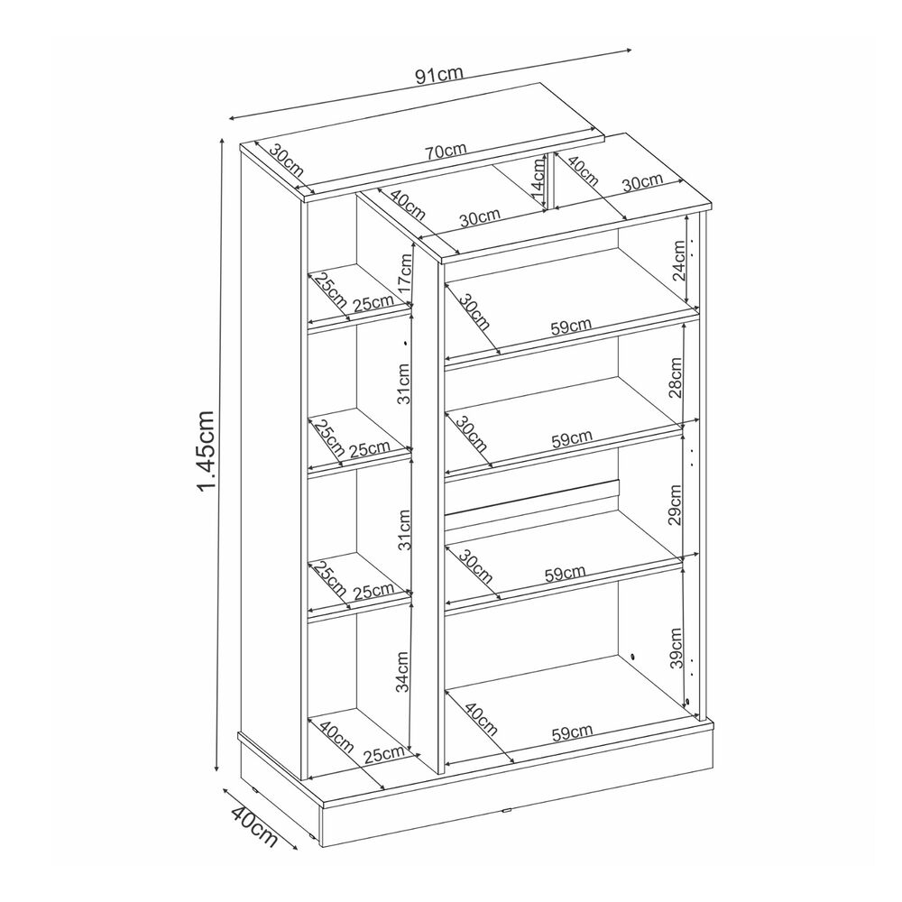 Closet Multiuso Con Llave Elite Blanco image number 3.0