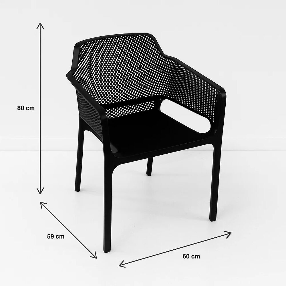 Butaca Terraza Exterior Wideair - Negra image number 3.0