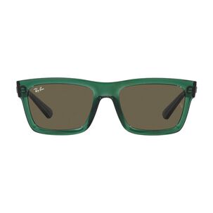 Lentes De Sol Warren Transparent Green Bio-based Sustentable Ray-ban