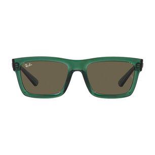 Lentes De Sol Warren Transparent Green Bio-based Sustentable Ray-ban