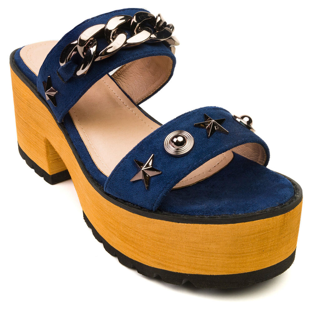 Sandalia Mujer Azul Naty Azul image number 2.0